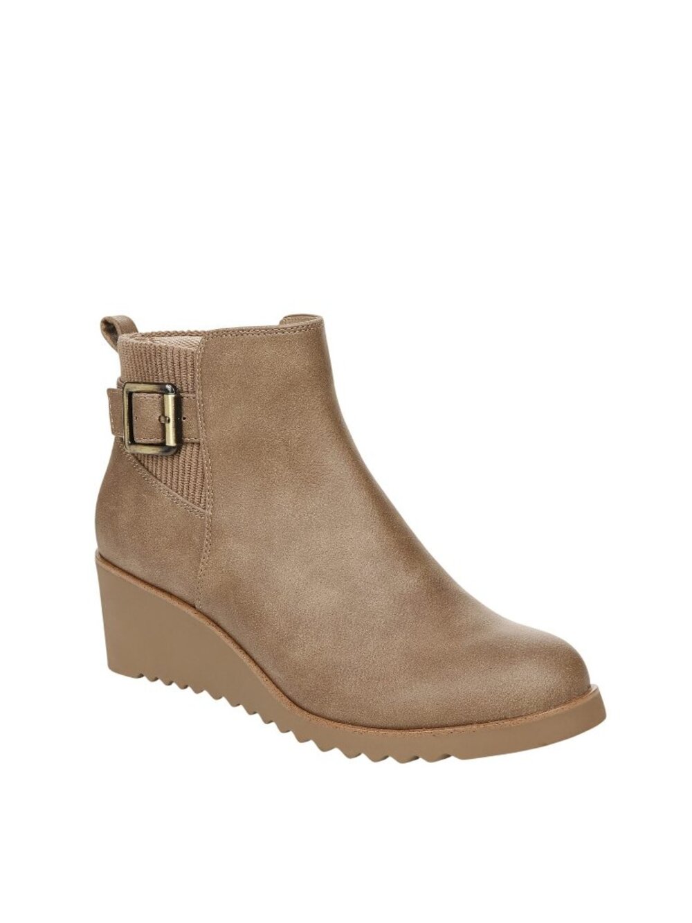 NWT Lifestride Zayne Chelsea Wedge Ankle Booties I6550S1 Mushroom Brown 11M